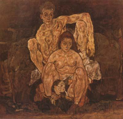 Egon Schiele The Family (mk20)